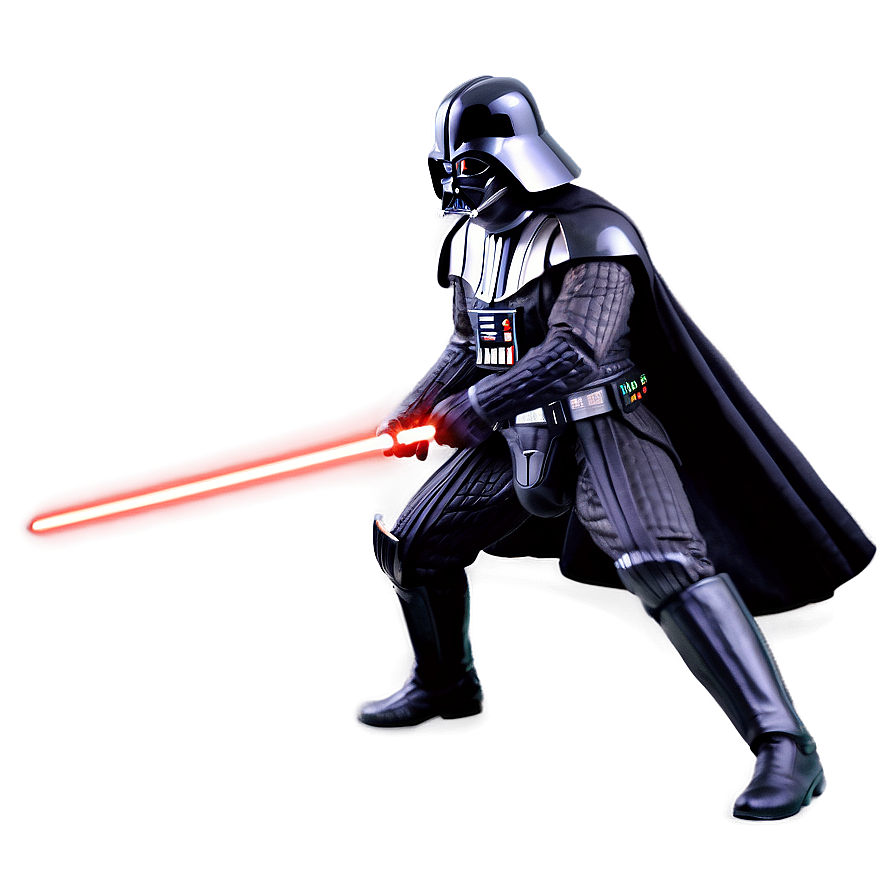 Darth Vader In Battle Scene Png 25