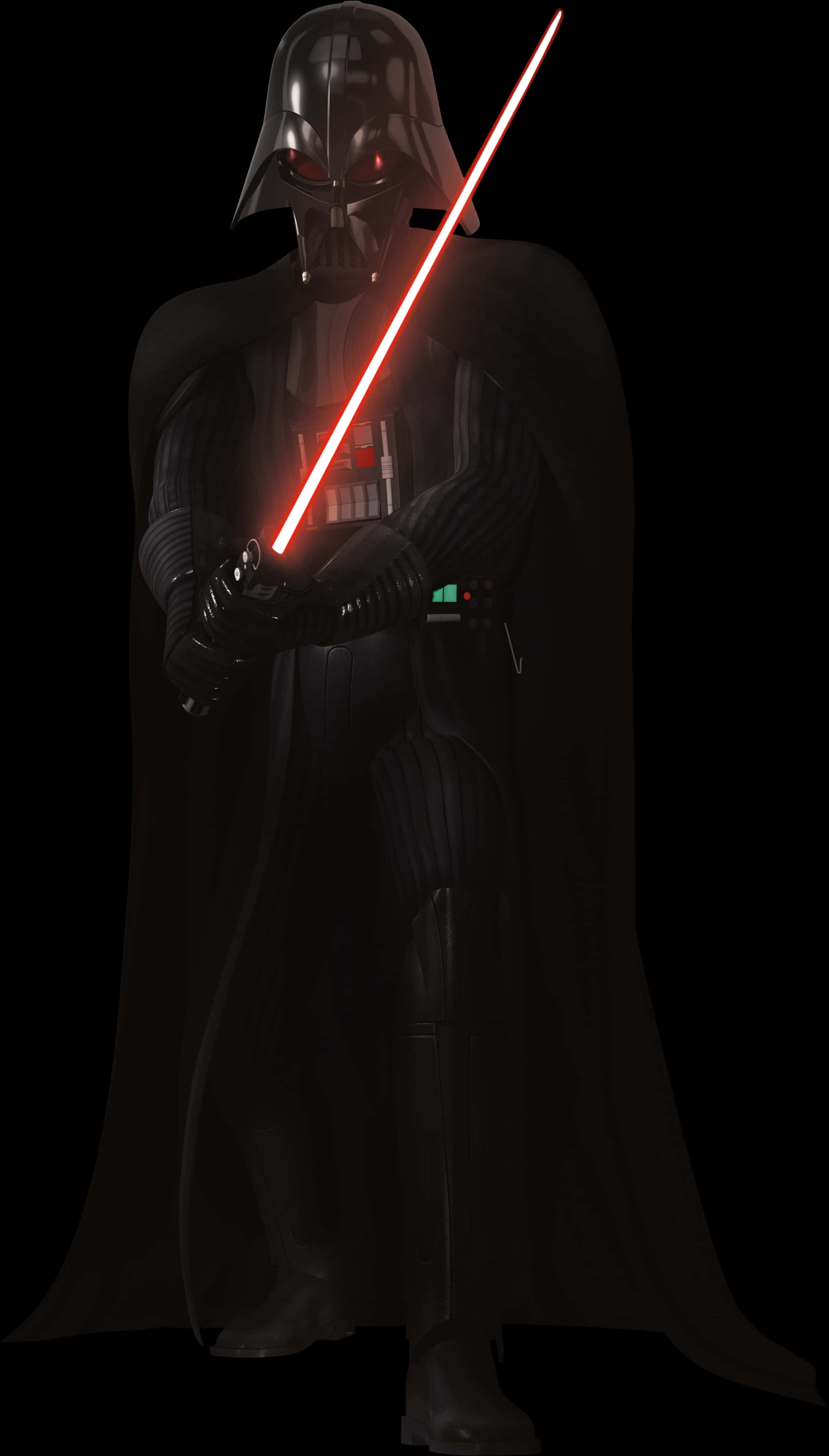 Darth Vader With Lightsaber