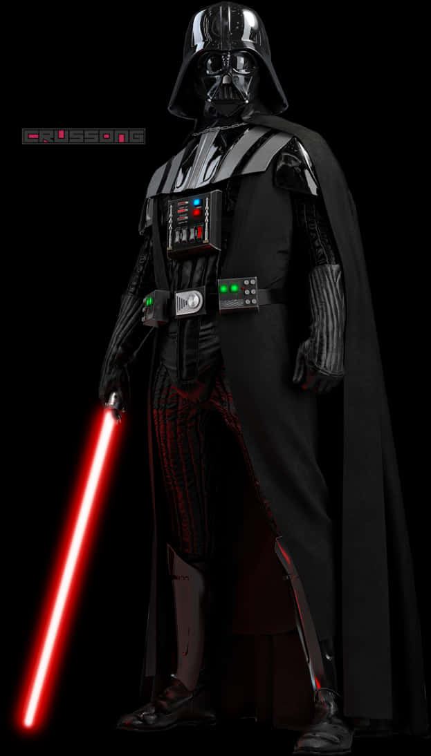 Darth Vader With Lightsaber