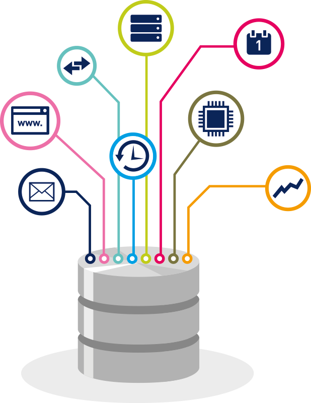 Database Connectivity Concept Illustration