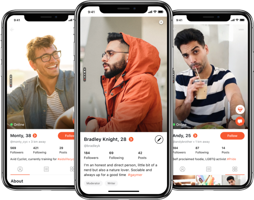 Dating App Profiles Display