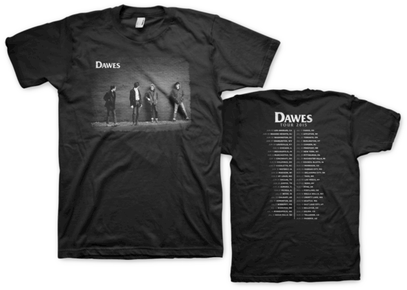 Dawes Band Tour Tshirt2015