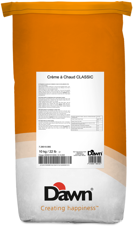 Dawn Classic Cremea Chaud Packaging