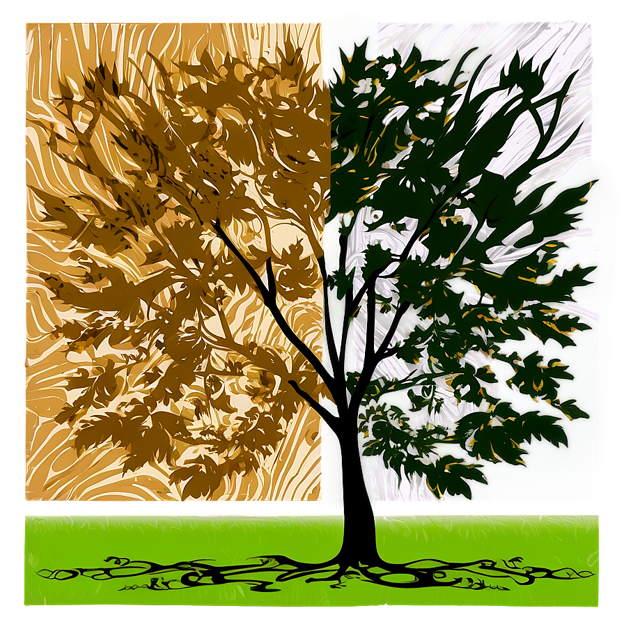 Dawn Tree Line Art Png 06292024