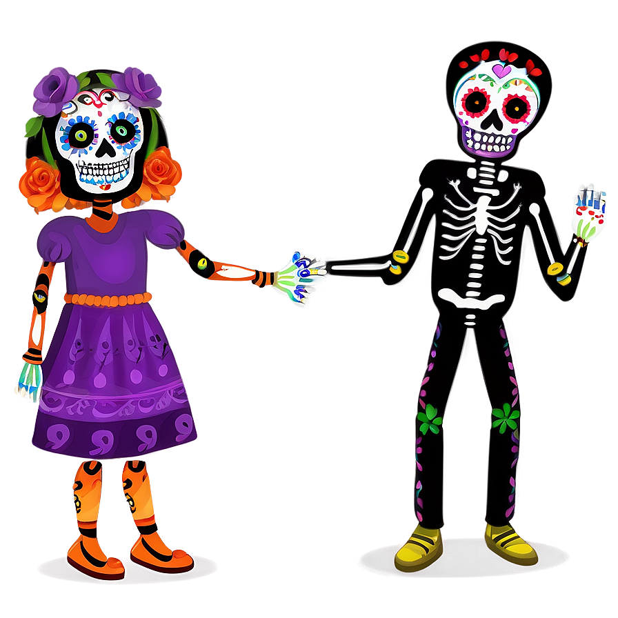 Day Of The Dead Family Gatherings Png 06112024