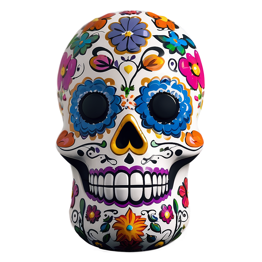 Day Of The Dead Folk Art Png 06112024