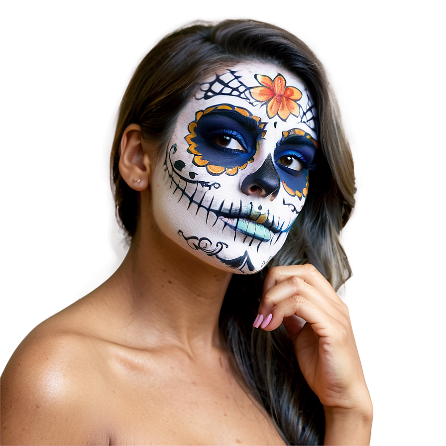 Day Of The Dead Makeup Tutorial Png 06112024