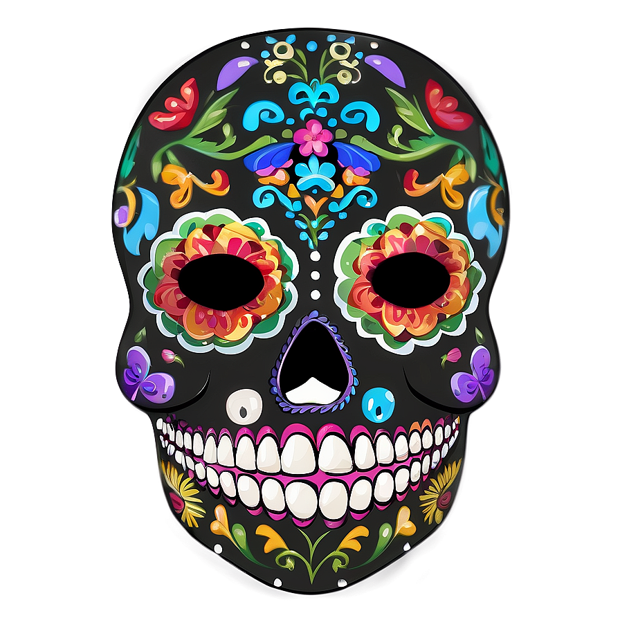 Day Of The Dead Mask Png 61