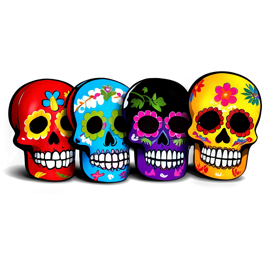 Day Of The Dead Parade Png 1