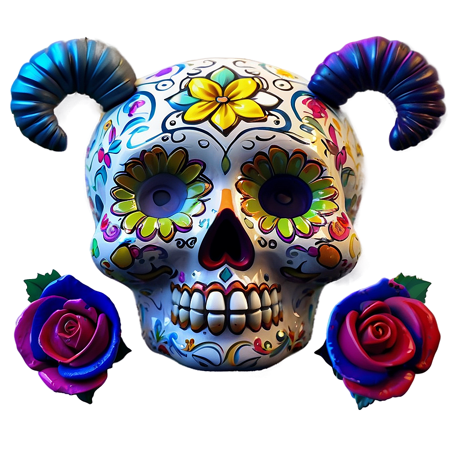 Day Of The Dead Symbolism Png Pac