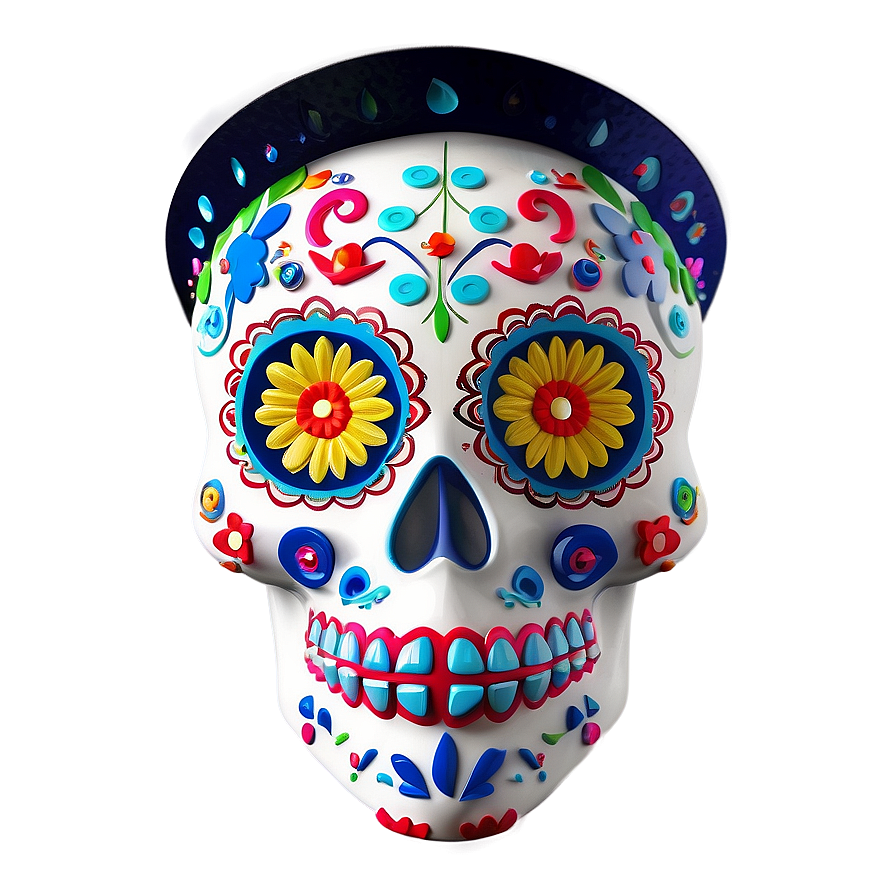 Day Of The Dead Themed Party Png San