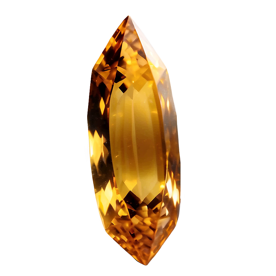 Dazzling Citrine Gemstone Png 45