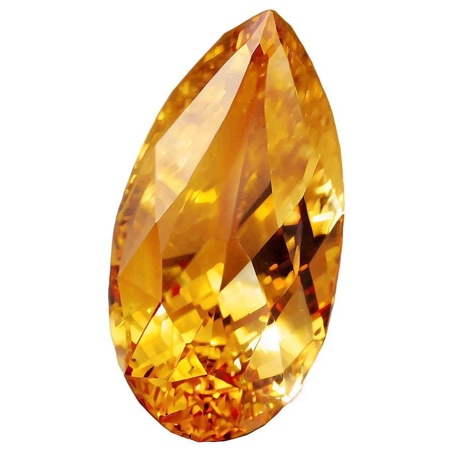 Dazzling Citrine Gemstone Png Gvs