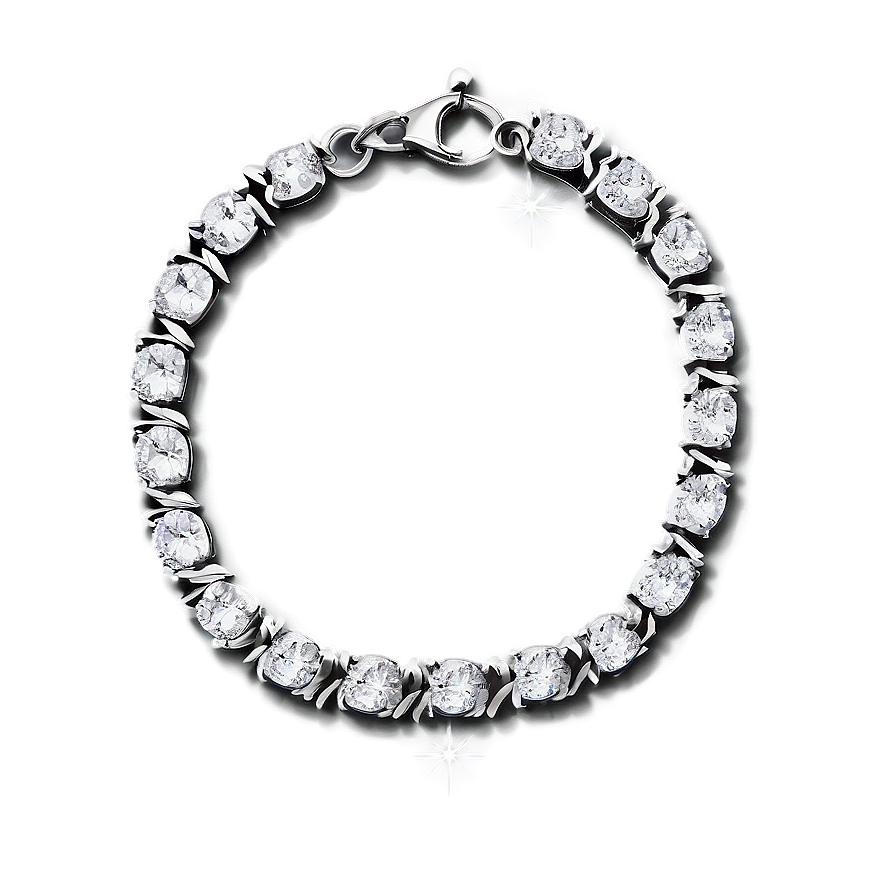 Dazzling Diamond Bracelet Png 05032024