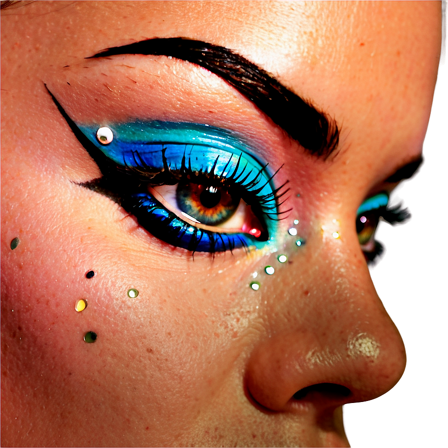 Dazzling Eye Makeup Png 31