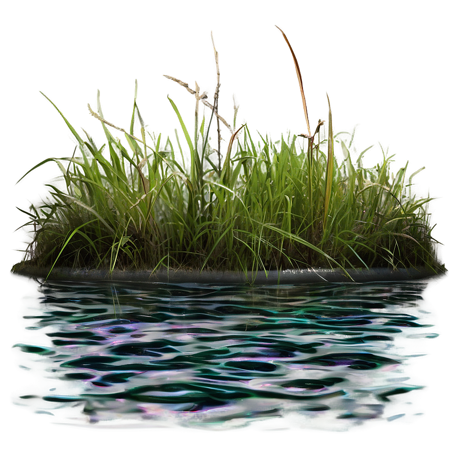 Dead Grass By The River Png 39