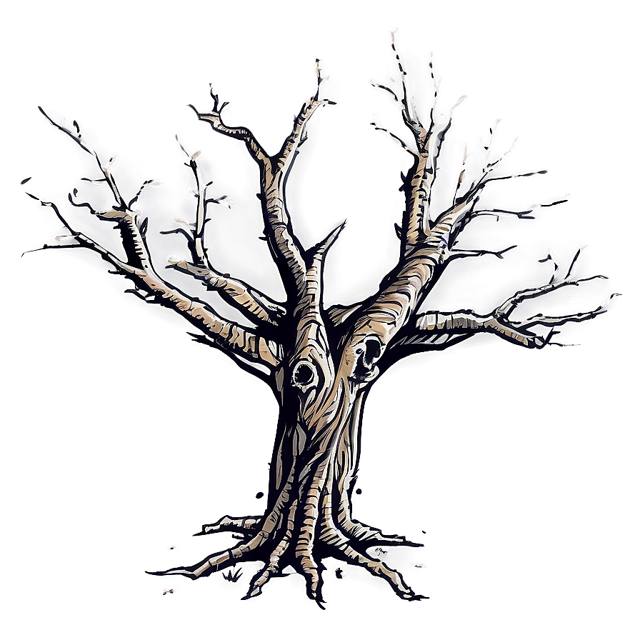 Dead Tree Drawing Png Dpk