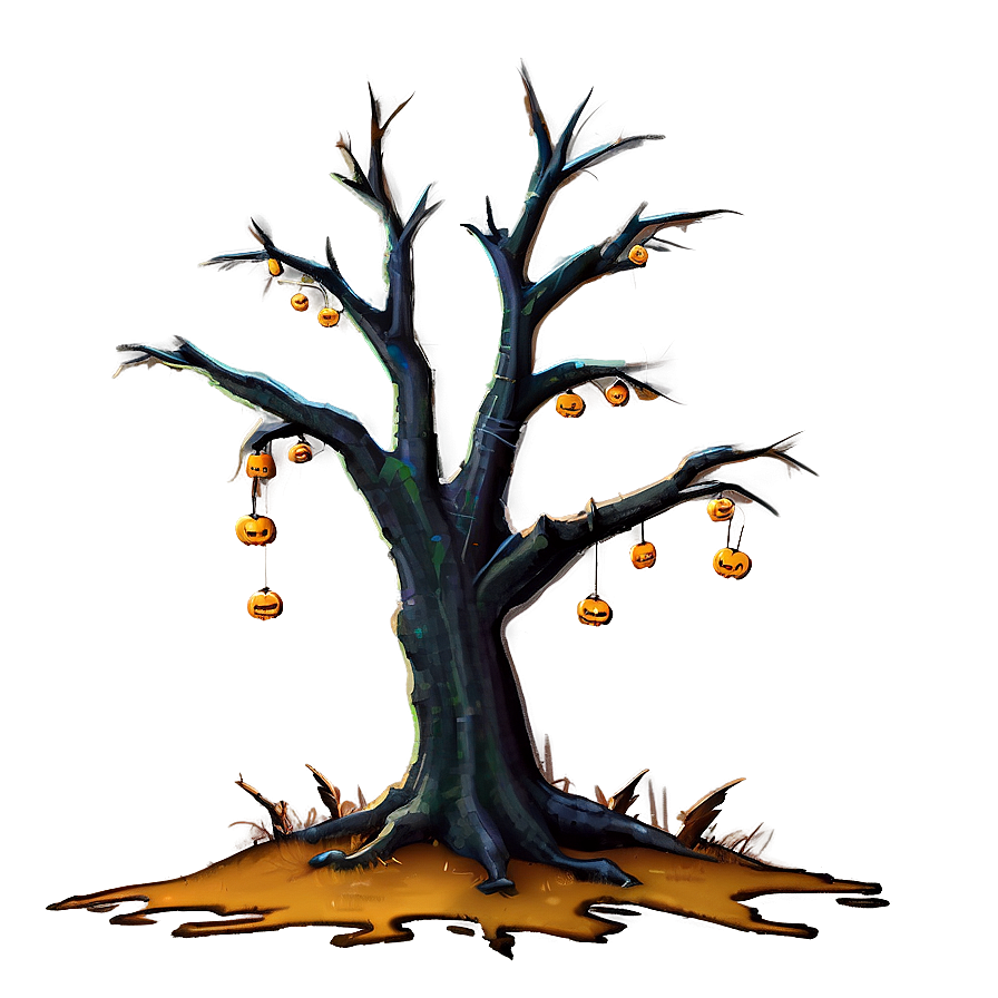 Dead Tree Halloween Png Uns