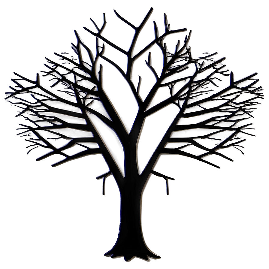 Dead Tree Outline Png 83