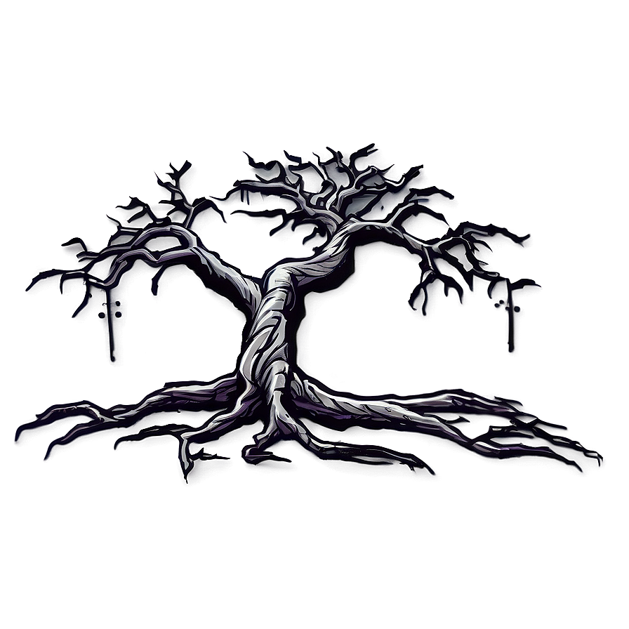 Dead Tree Tattoo Design Png 05252024