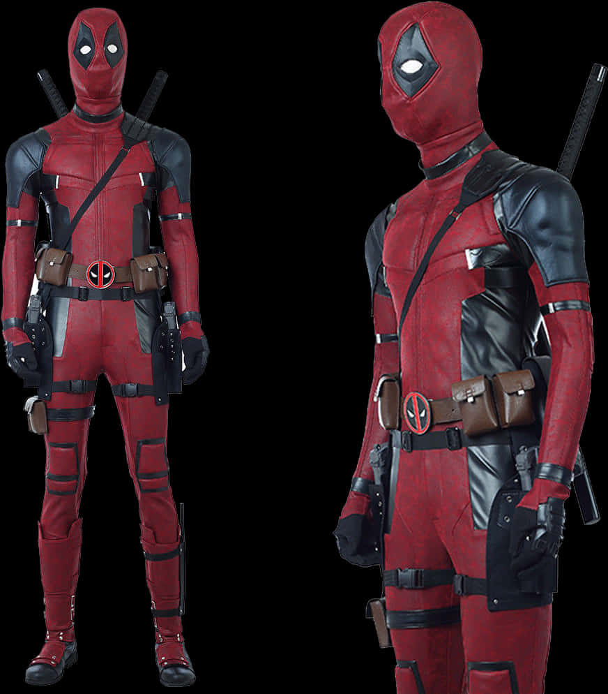 Deadpool Costume Full Body View