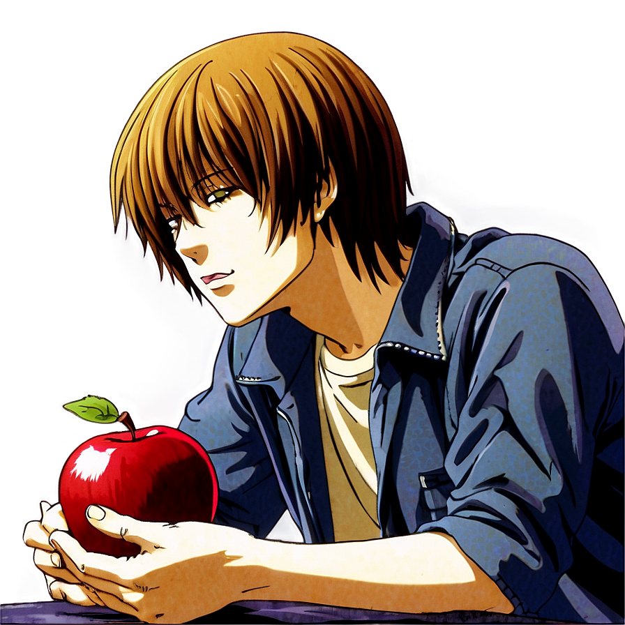 Death Note Apple Scene Png Mkj