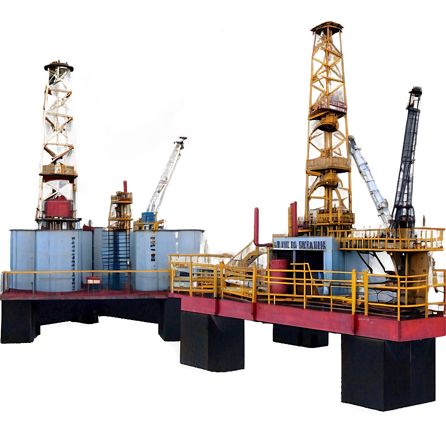 Decommissioned Oil Rig Png 06122024