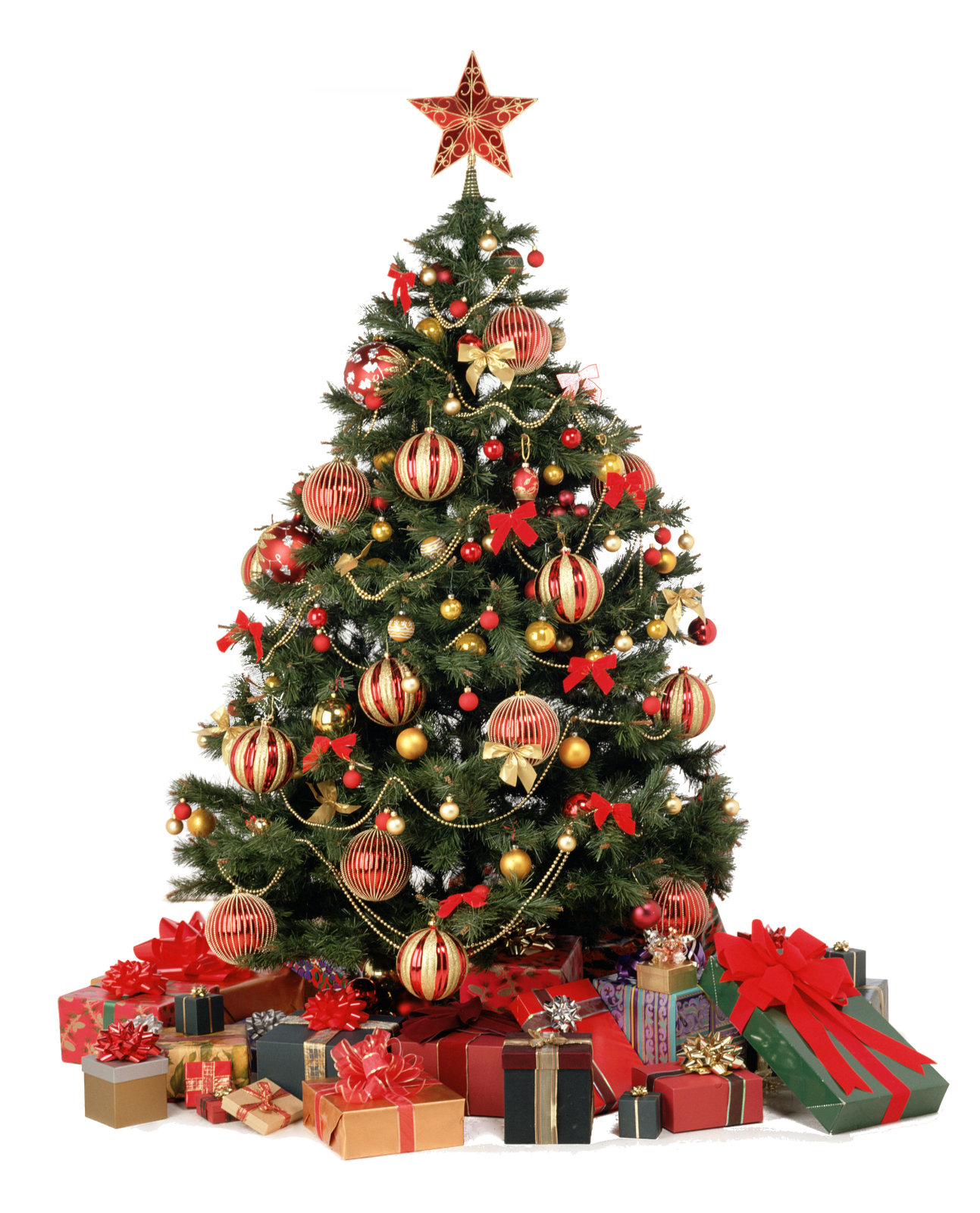 Decorated Christmas Treewith Gifts