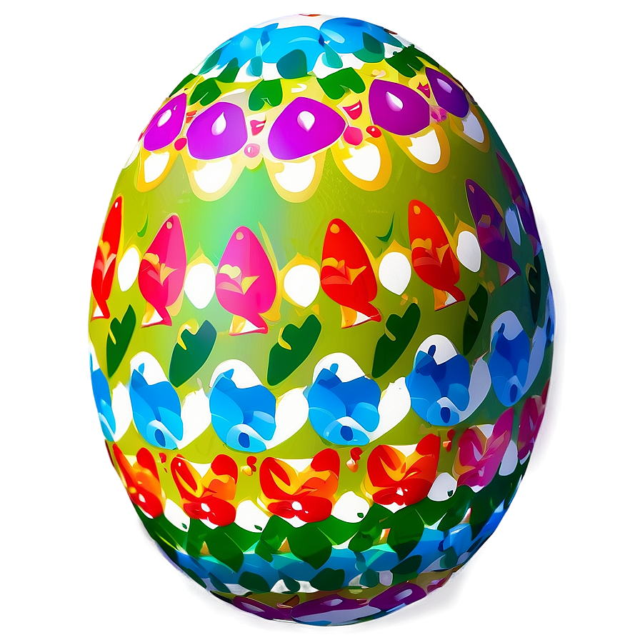 Decorated Easter Egg Png Udh