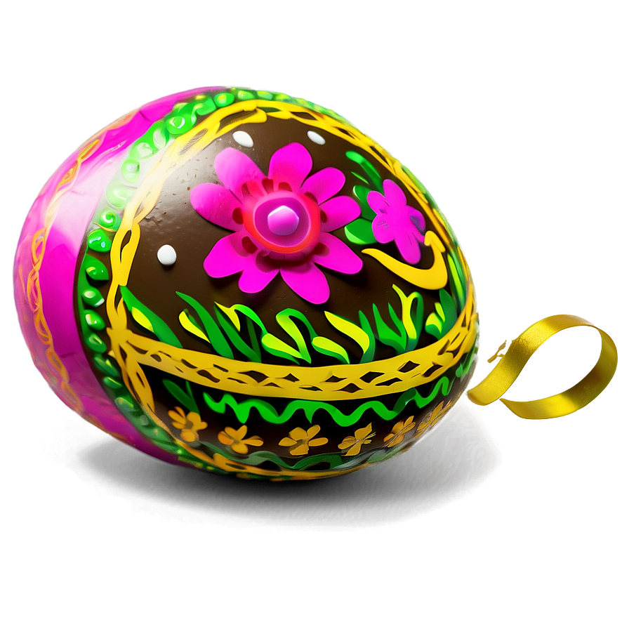 Decorated Easter Egg Png Wit