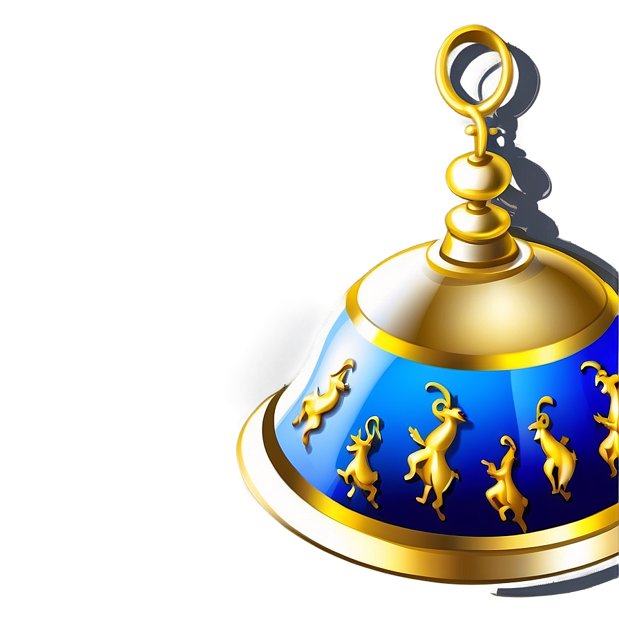 Decorative Bell Ornament Png 06212024