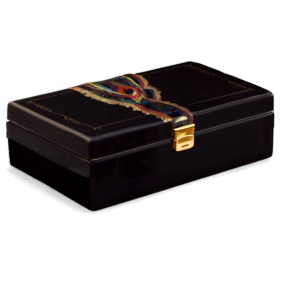 Decorative Black Box Png Xek