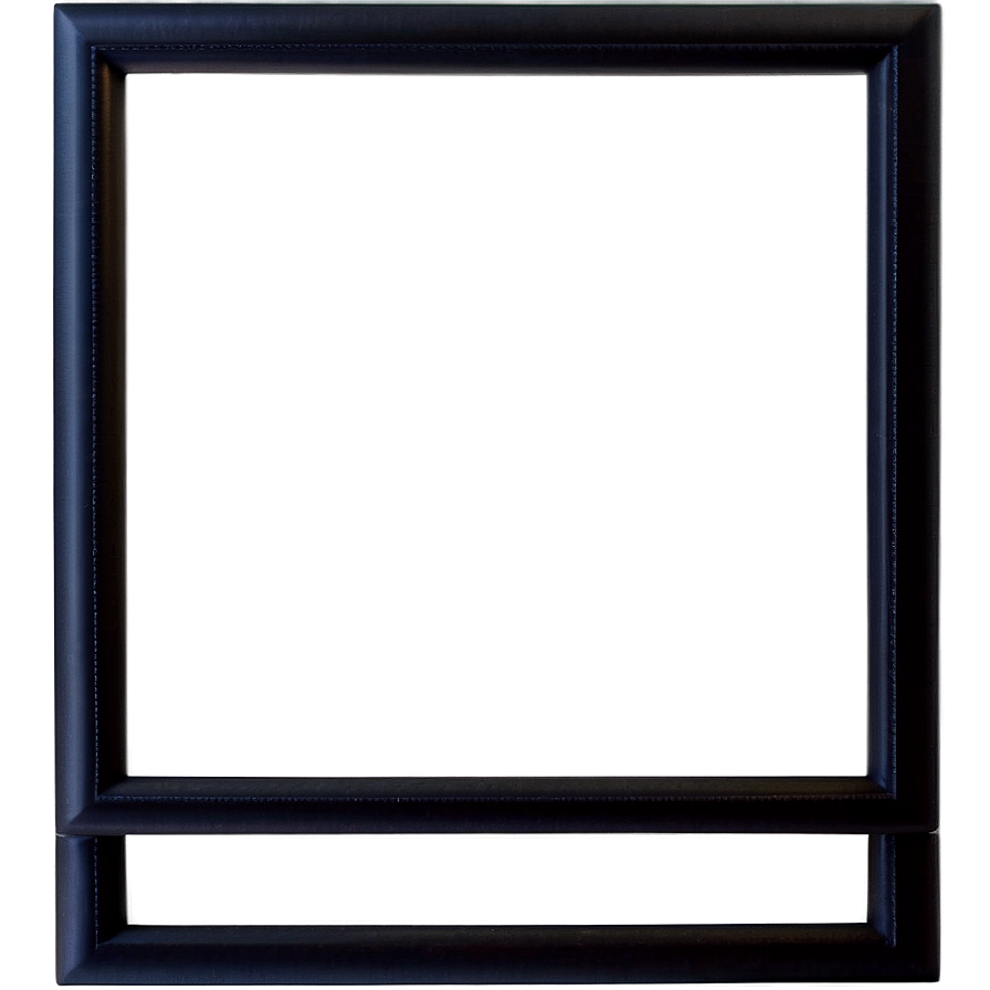 Decorative Black Frame Png Cgi