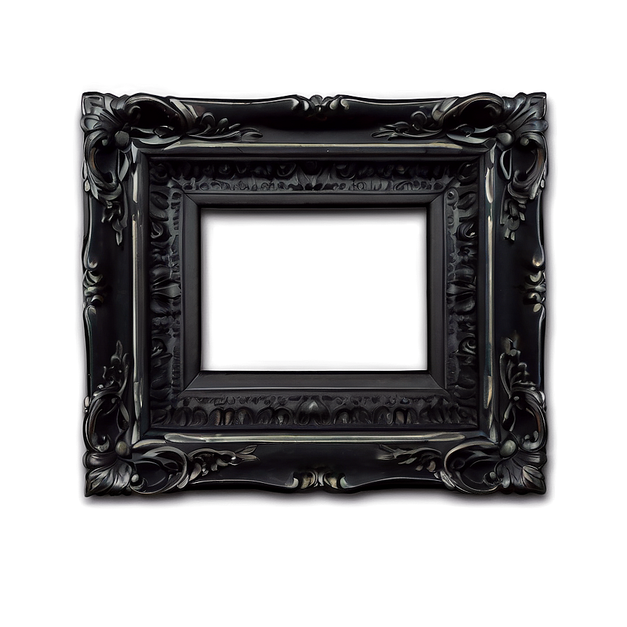 Decorative Black Frame Png Vio