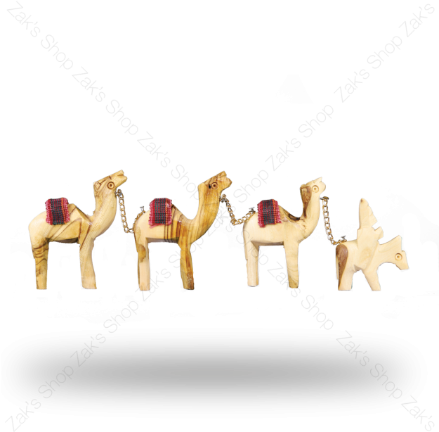 Decorative Camel Figurines Display