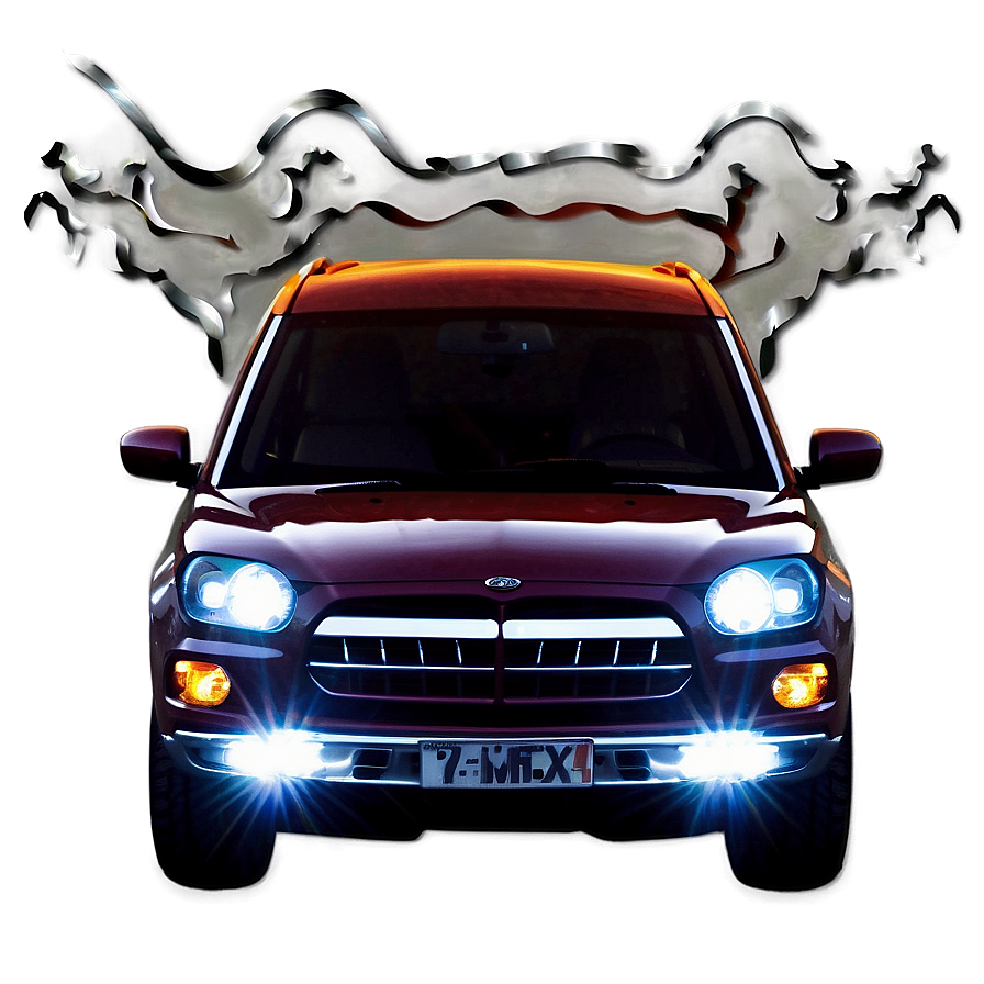 Decorative Car Light Png 51