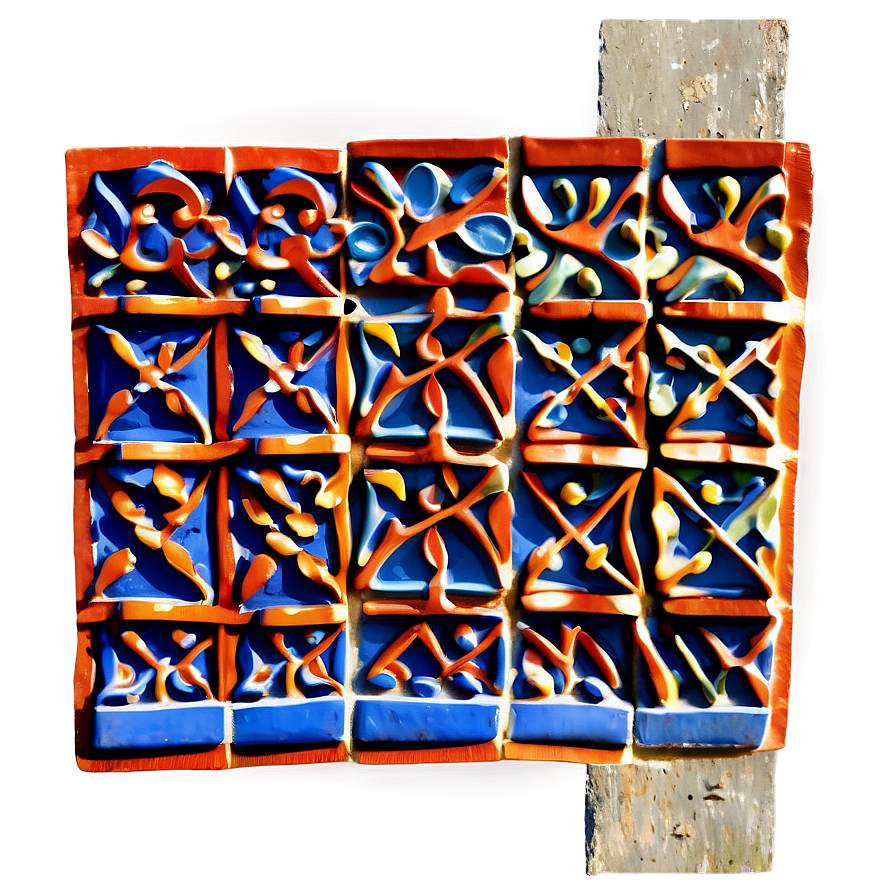 Decorative Clay Tiles Png Bwh