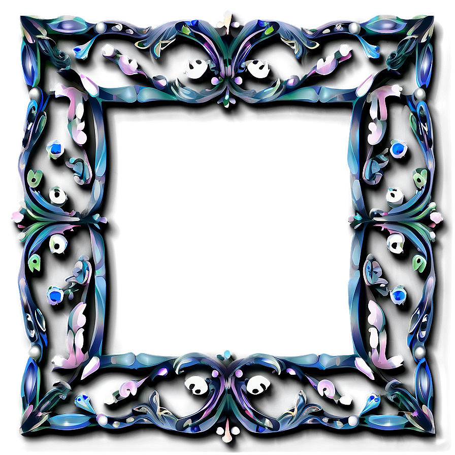 Decorative Frame Design Png 06292024