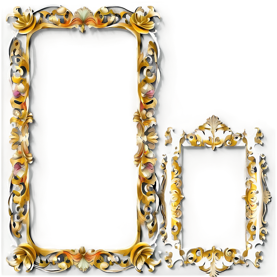 Decorative Frame Design Png 38