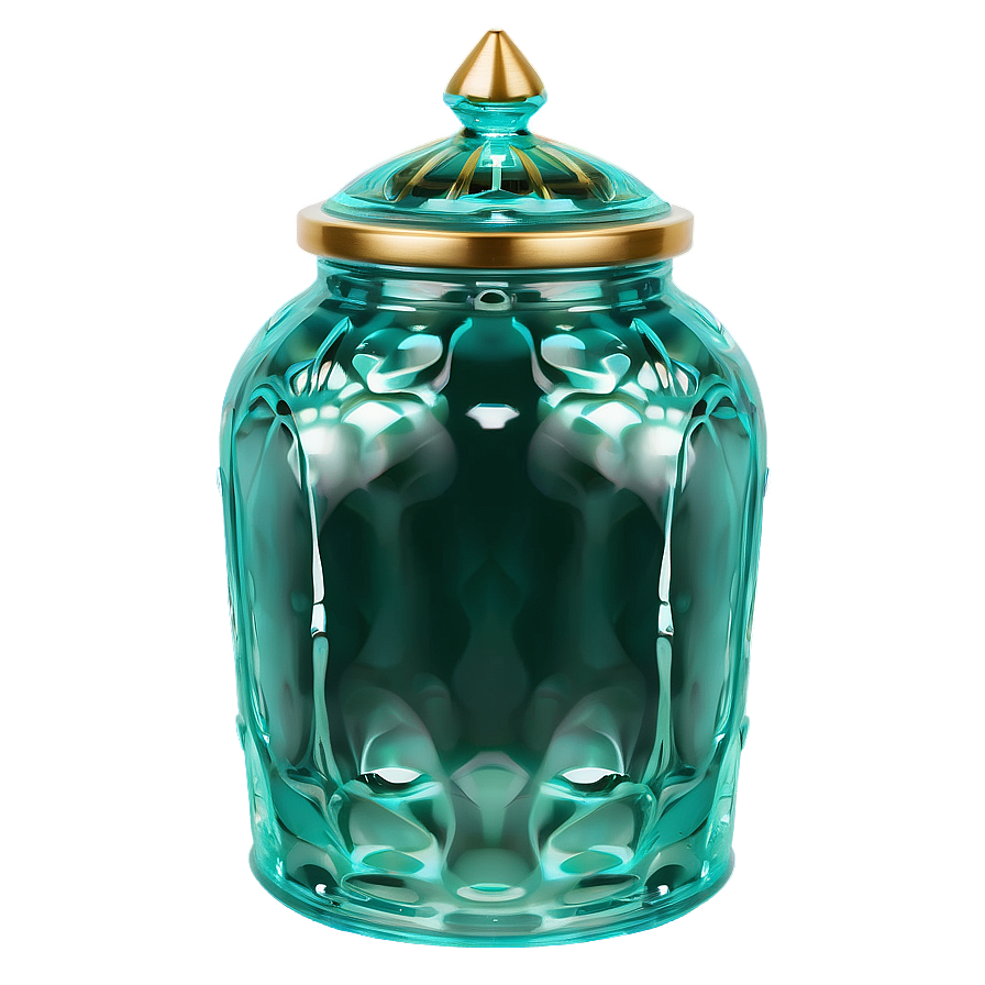 Decorative Glass Jar Png 06132024