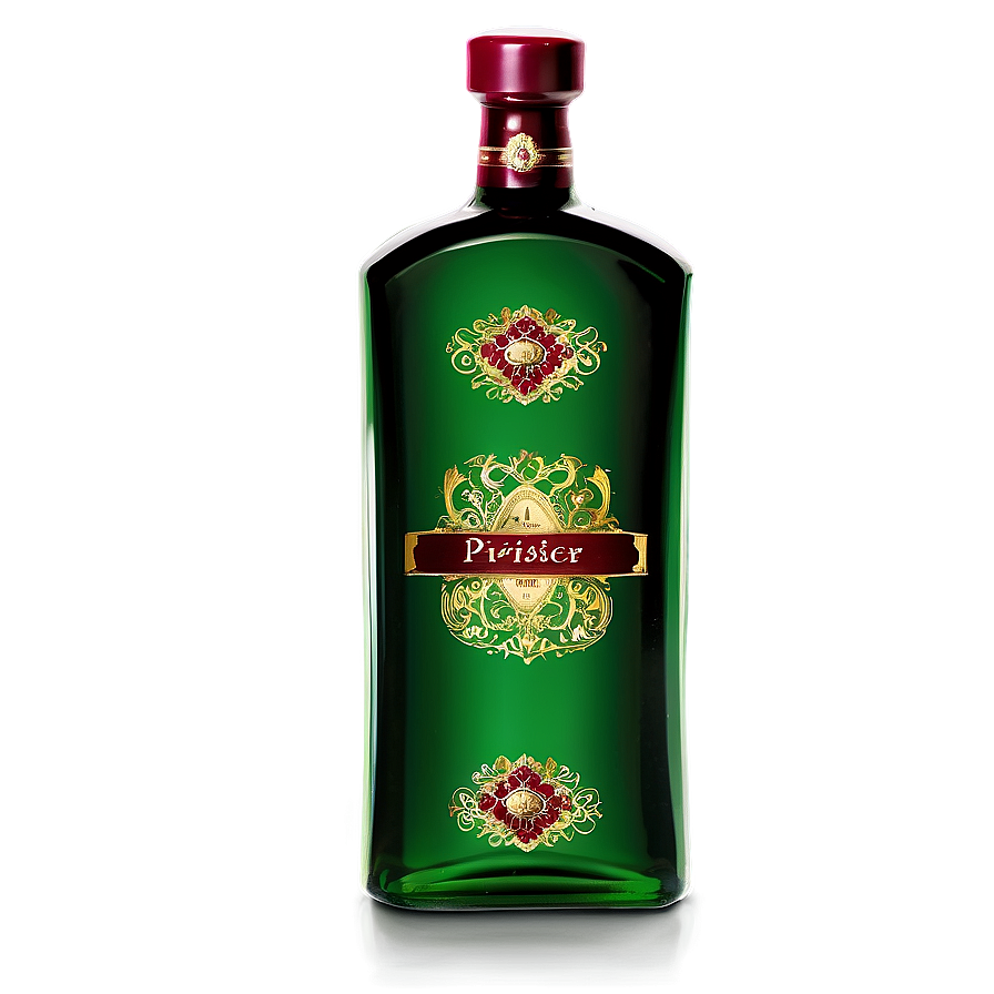 Decorative Liquor Bottle Png 06132024