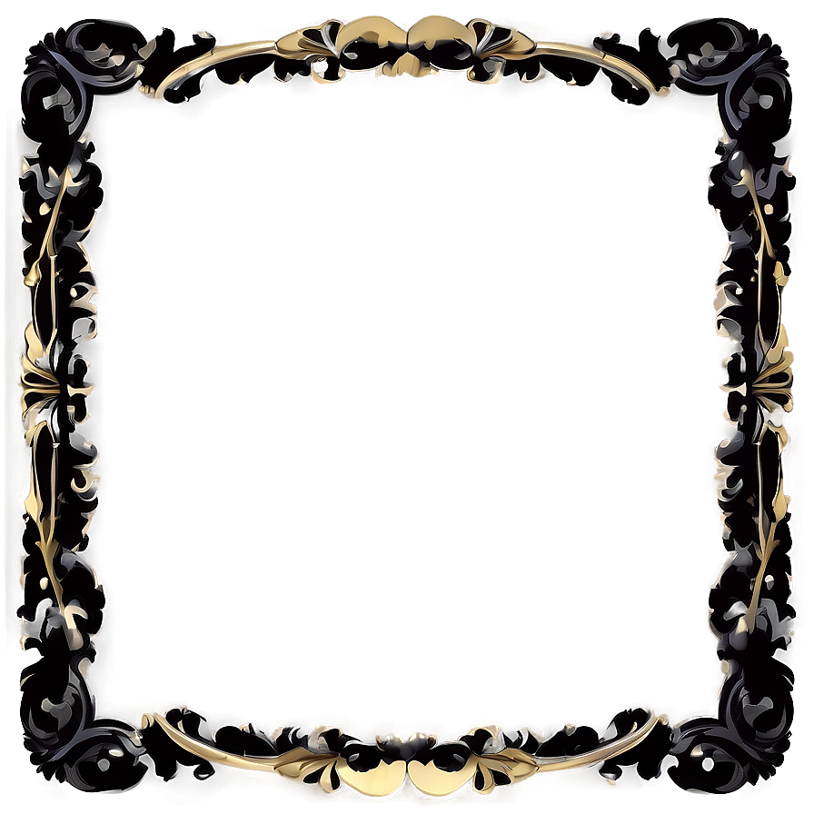 Decorative Ornate Frame Png 06272024