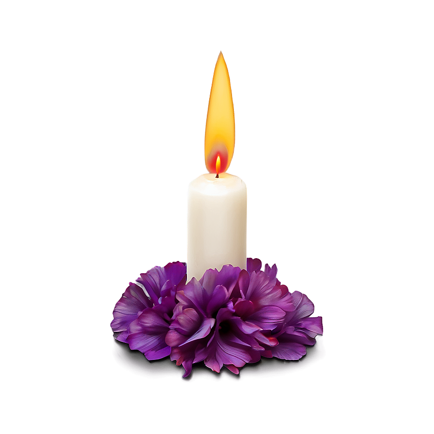 Decorative Pillar Candle Png 05242024