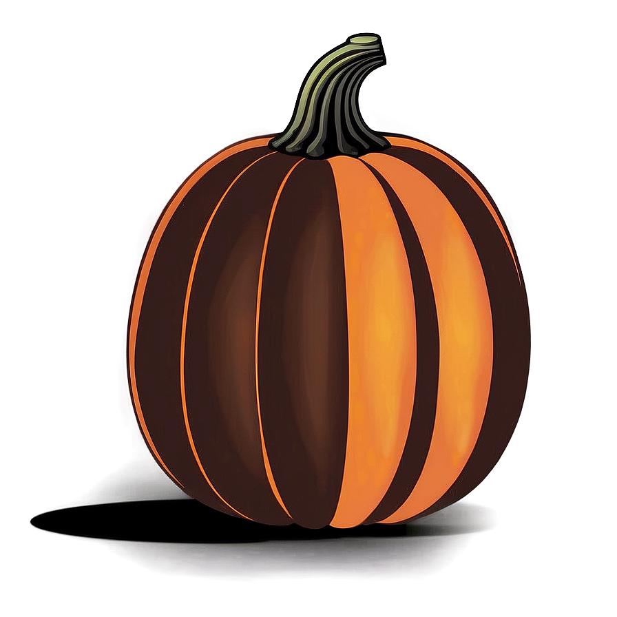 Decorative Pumpkin Silhouette Png Kxd