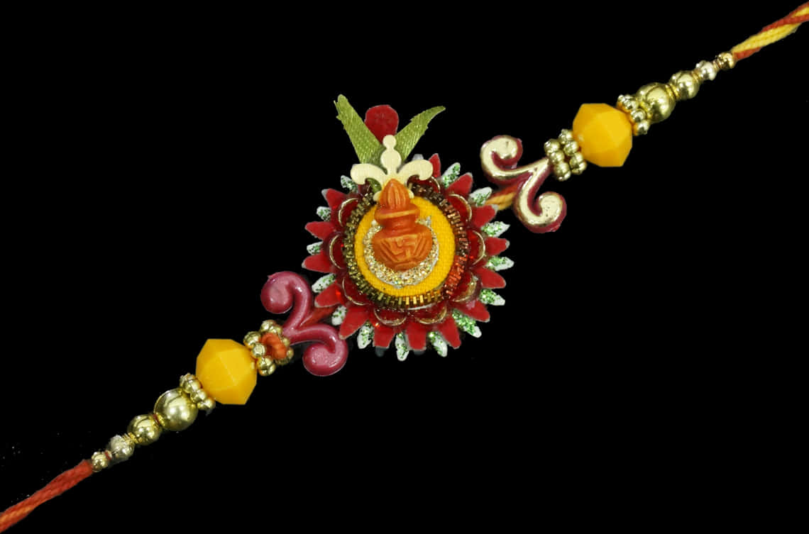 Decorative Rakhi Bracelet Design