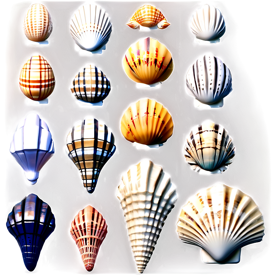 Decorative Shells Collection Png Ppj32