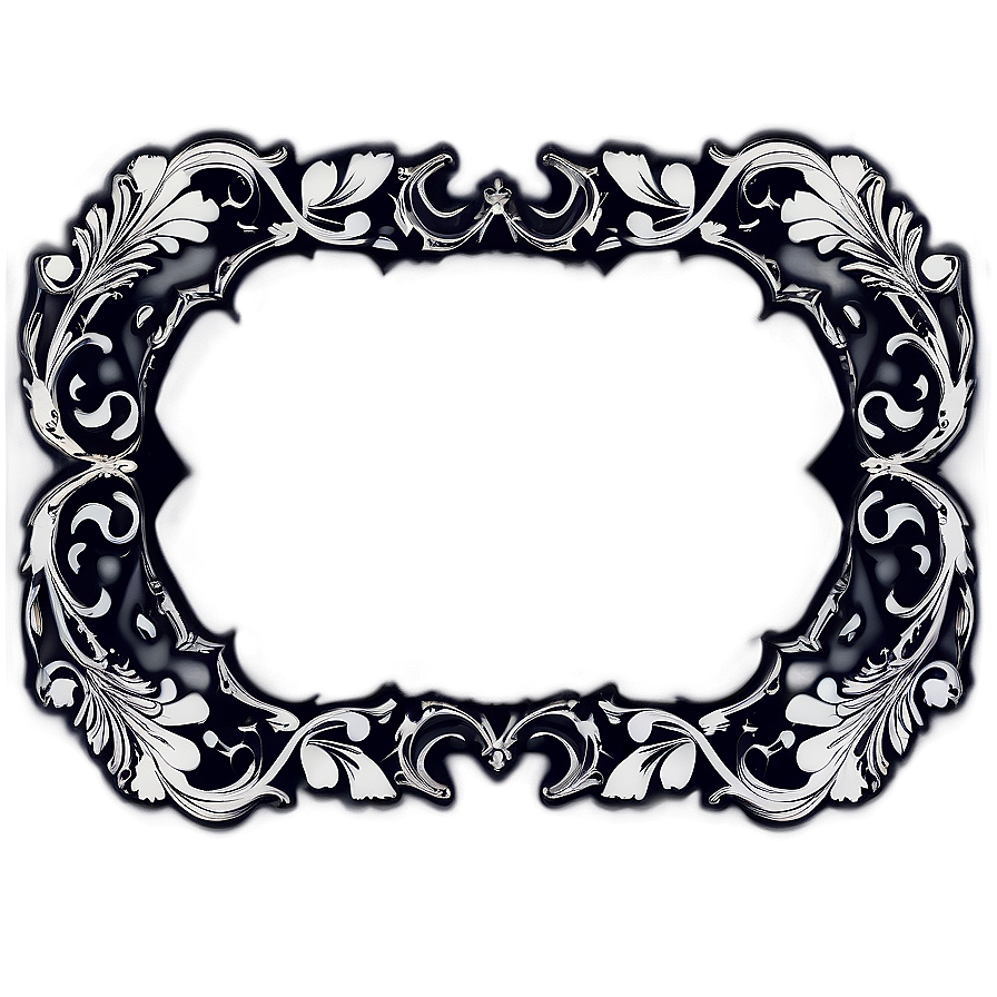 Decorative Text Box Element Png Tkn