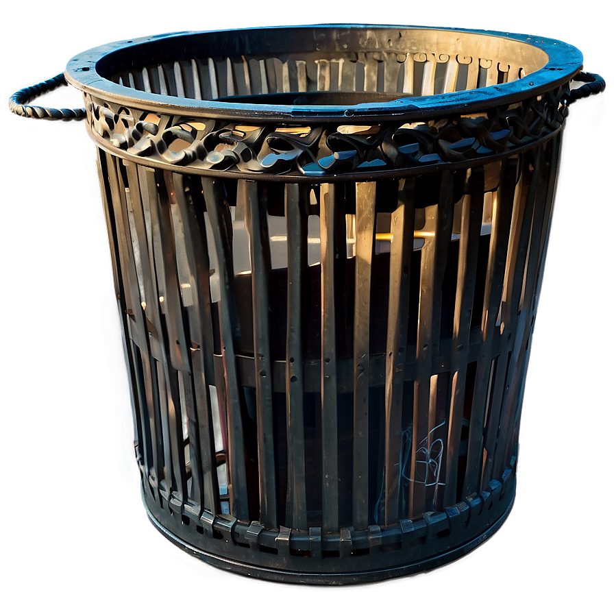 Decorative Trash Bin Profile Png Nka39