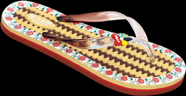 Decorative Women Flip Flop Sandal