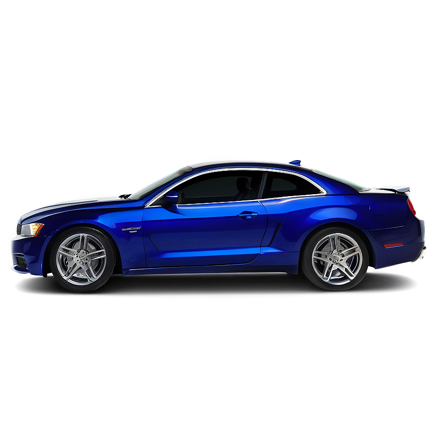 Deep Blue Car Silhouette Png 74